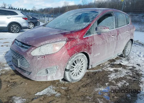2013 Ford C-Max Hybrid Sel from USA, damaged, VIN 1FADP5BU2DL512427